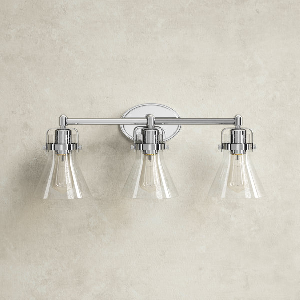 Urbana Seeded Dimmable Vanity Light & Reviews Birch Lane